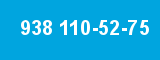 938 110-52-75 938 110-52-75